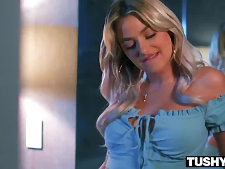 TUSHYRAW Tiny Blond loves nothing more than ass fucking fucking