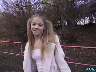 Teenager Babe Gives Bj In Forest 1 - Public Agent